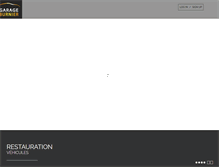 Tablet Screenshot of garagepaburnier.com